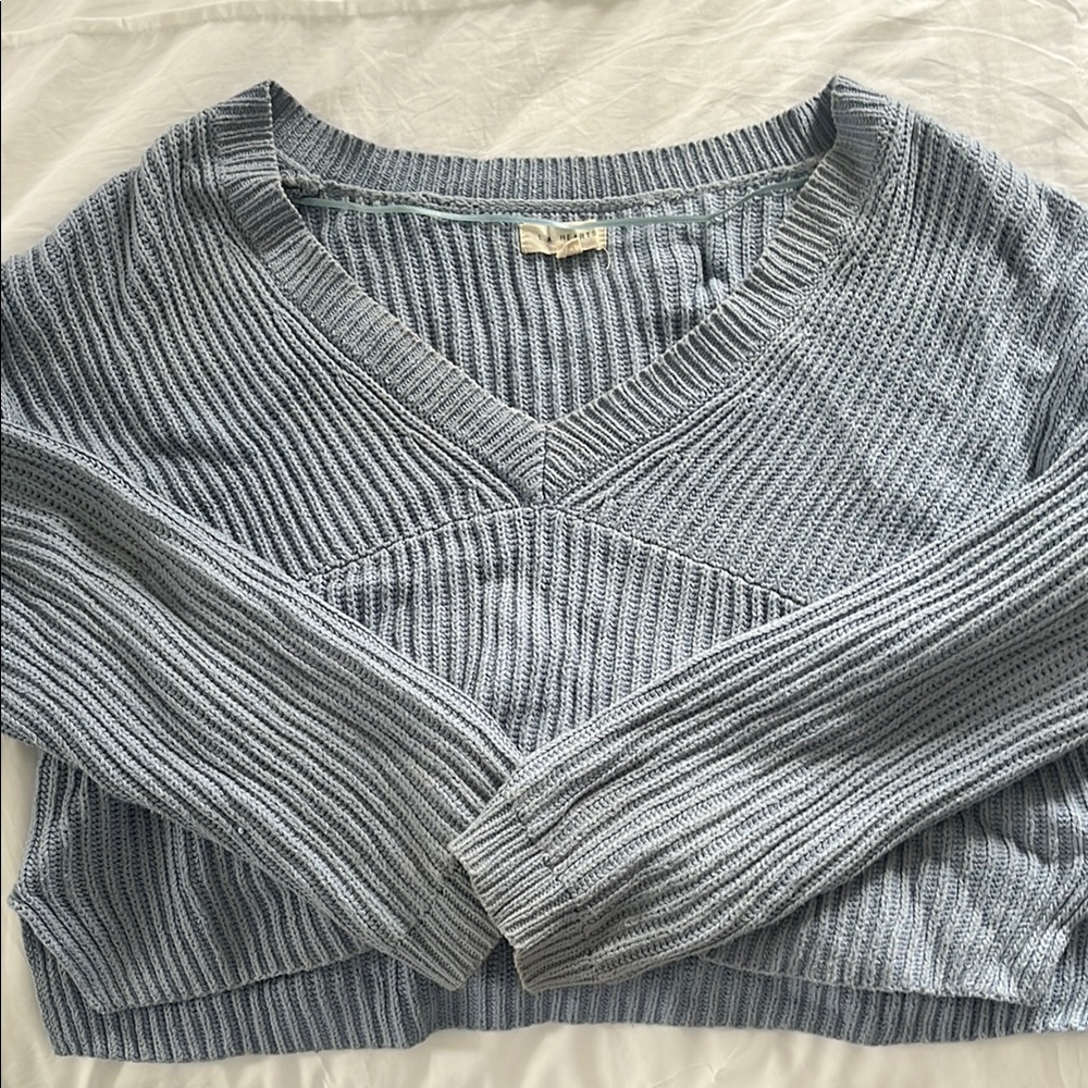 PacSun Blue V-Neck Sweater